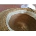 Scala Collection Straw Hat Wide Brim Sun Cap Sz Medium Natural Fibre Casual Nice  eb-90238858